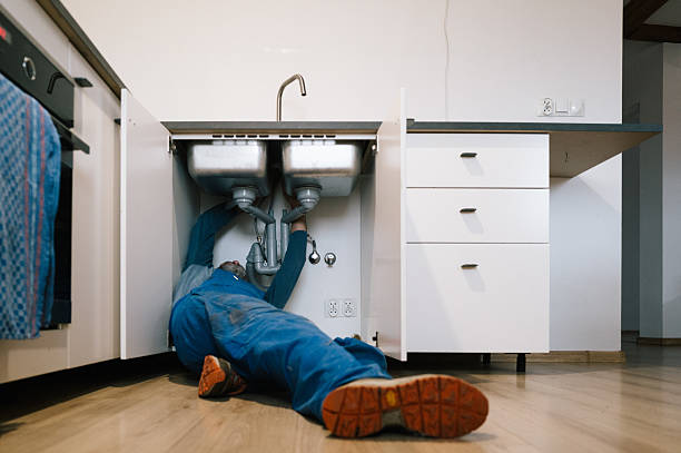 Professional Leak Detection technician working in Bedford, NH